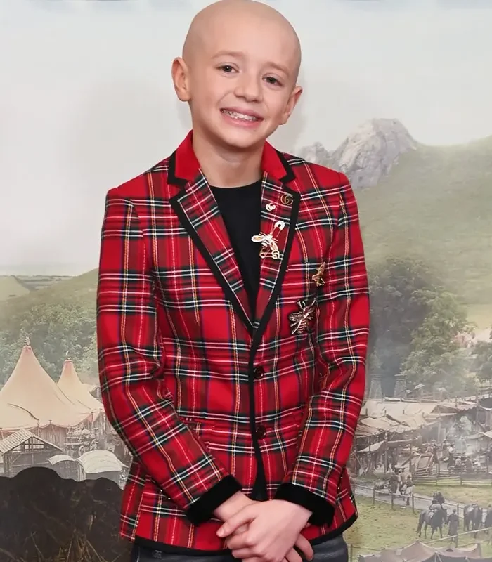 Dexter Sol Ansell Red Plaid Blazer, A Knight of the Seven Kingdoms
