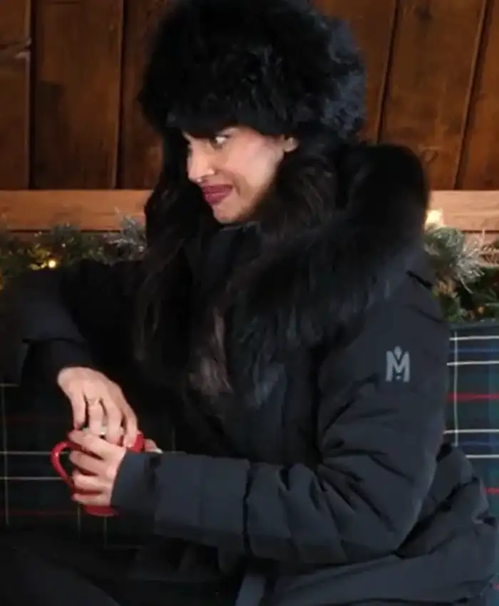 Jameela Jamil Ex Mas Puffer A Merry Little Jacket