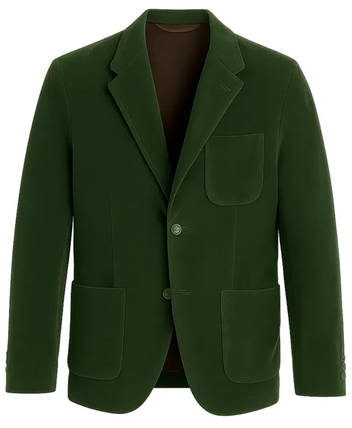 Oliver Hudson Green Blazer A Merry Little Ex-Mas