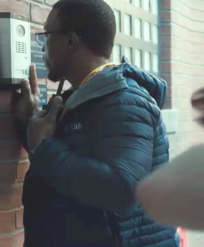 Blue Puffer Jacket Ashley Walters Adolescence S01