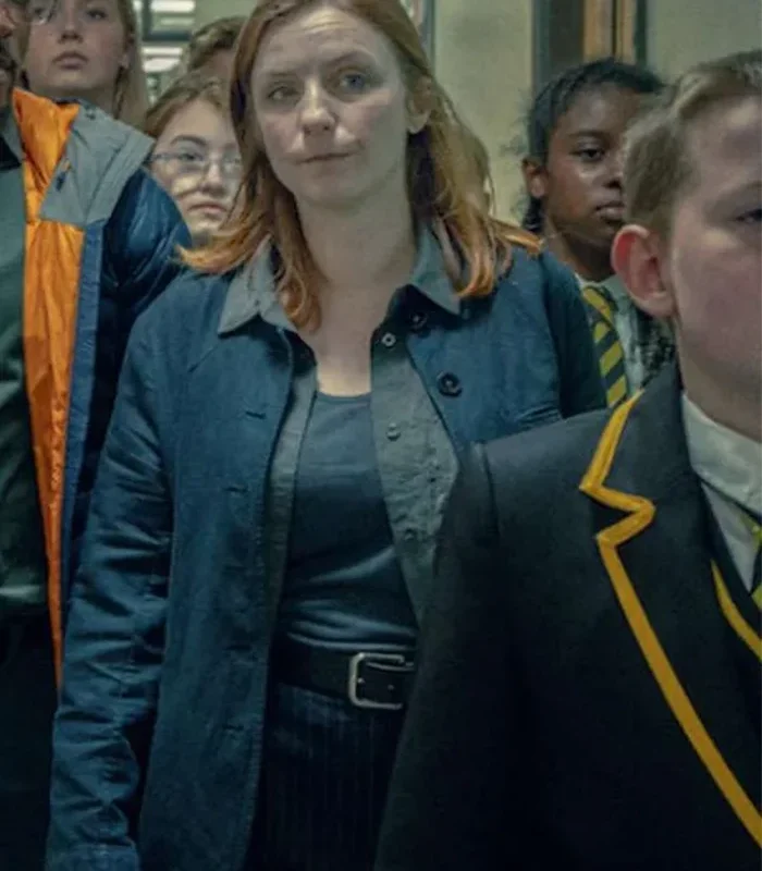 Blue Cotton Adolescence S01 Faye Marsay Jacket