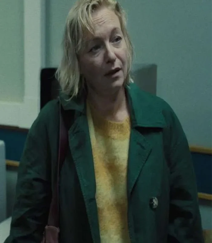 Adolescence S01 Green Coat by Manda Miller