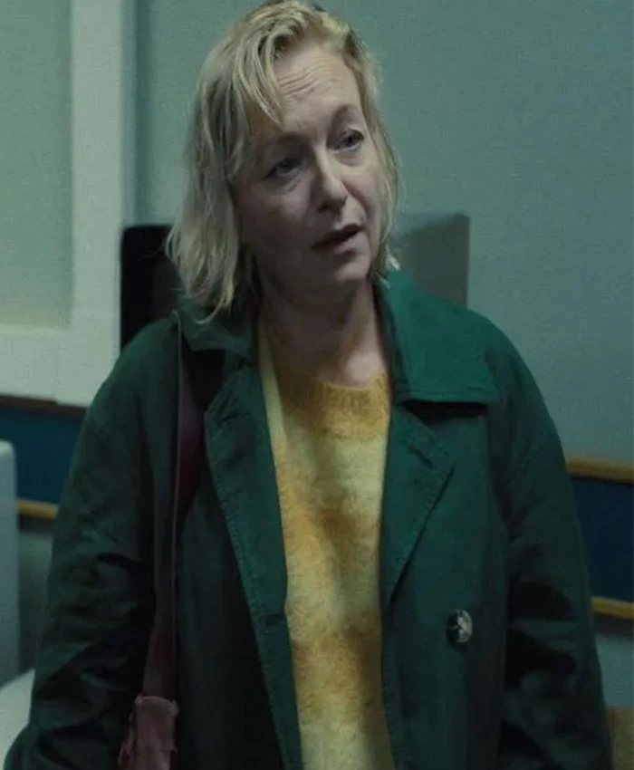 Adolescence S01 Green Coat by Manda Miller