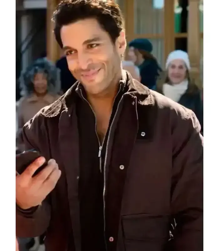 Keon Alexander Brown Jacket Merry Little Mystery