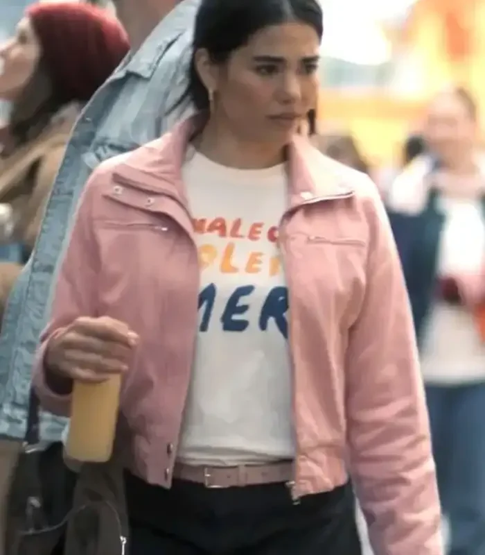 Ana Garcia All Her Fault Pink Jacket