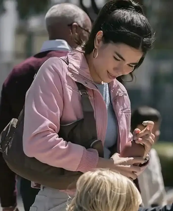 Ana Garcia All Her Fault Pink Jacket