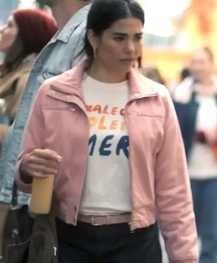 Ana Garcia All Her Fault Pink Jacket