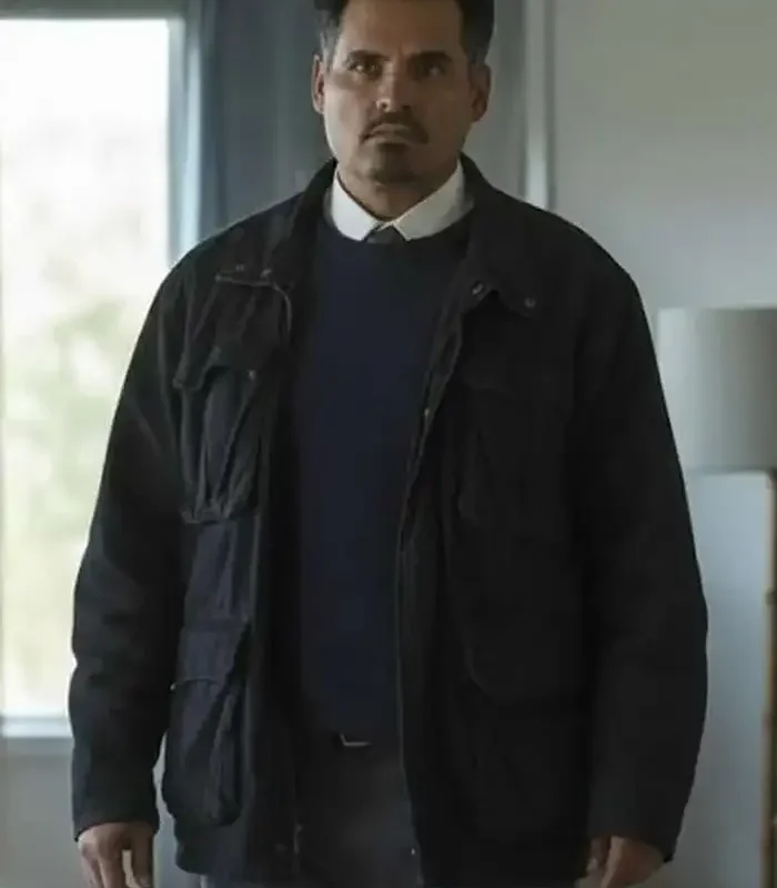 Detective Alcaras All Her Fault Black Jacket