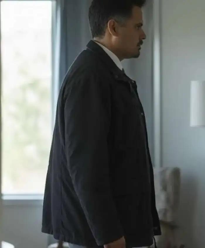 Detective Alcaras All Her Fault Black Jacket
