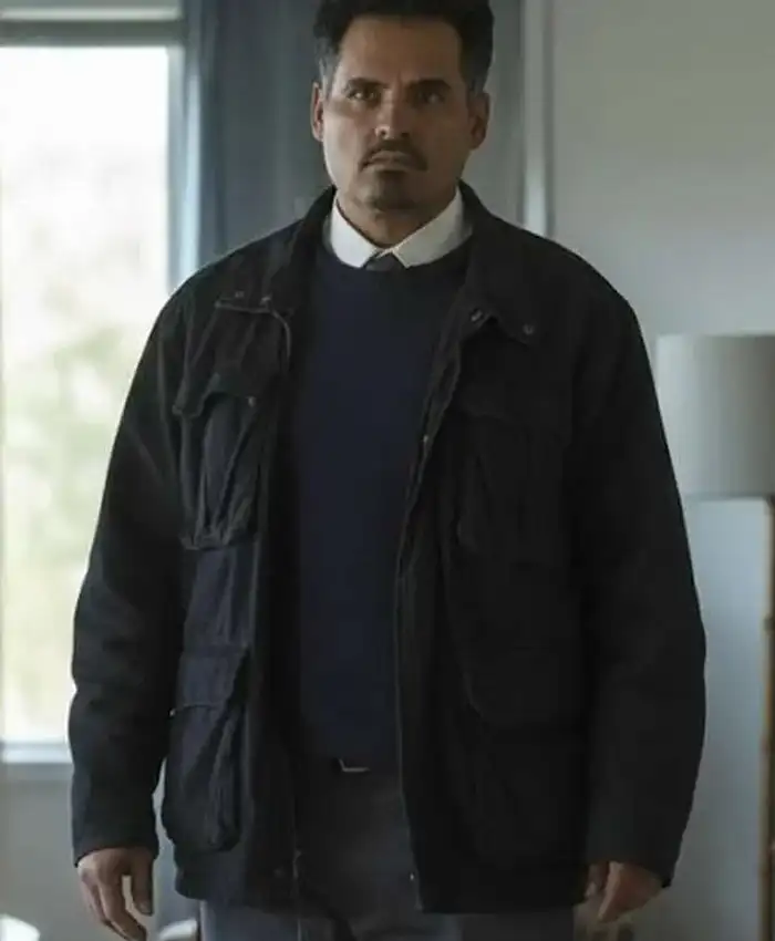 Detective Alcaras All Her Fault Black Jacket