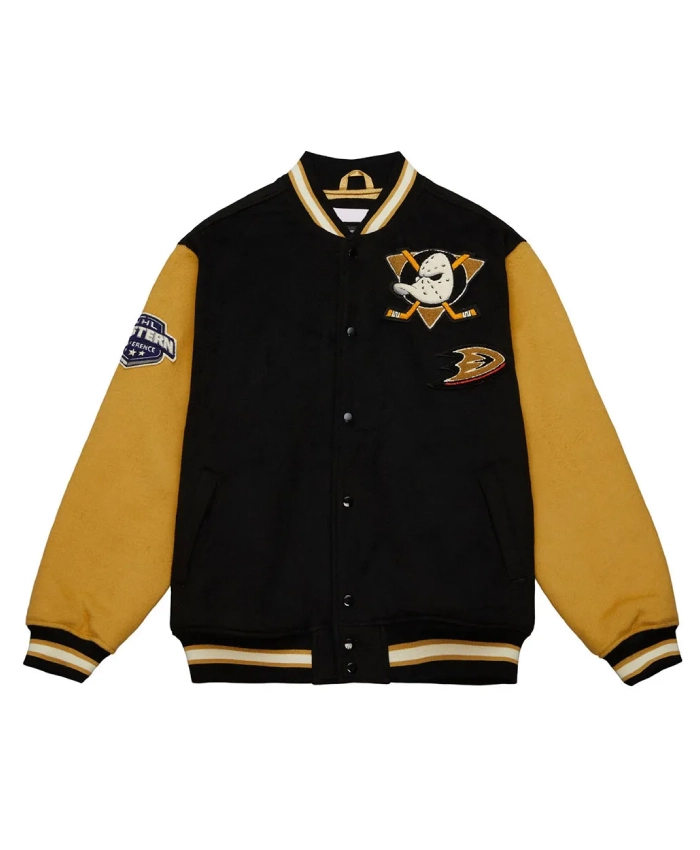 Anaheim Ducks Team Legacy Varsity Jacket