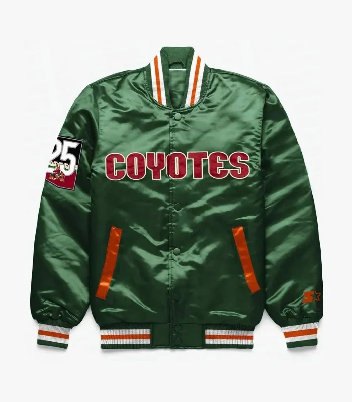 Arizona Coyotes Satin Green Exclusive Jacket