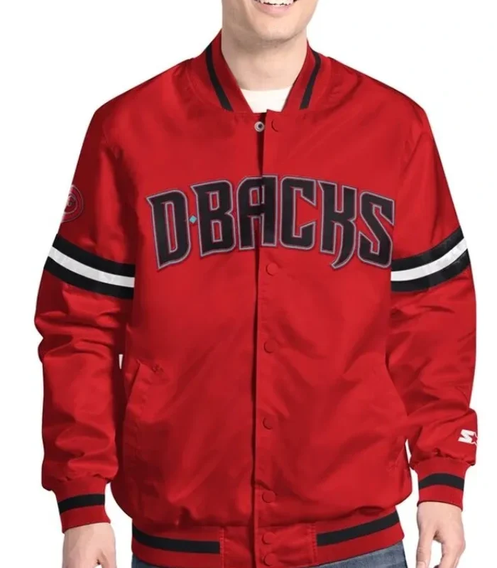 Arizona Diamondbacks Scout Varsity Satin Jacket