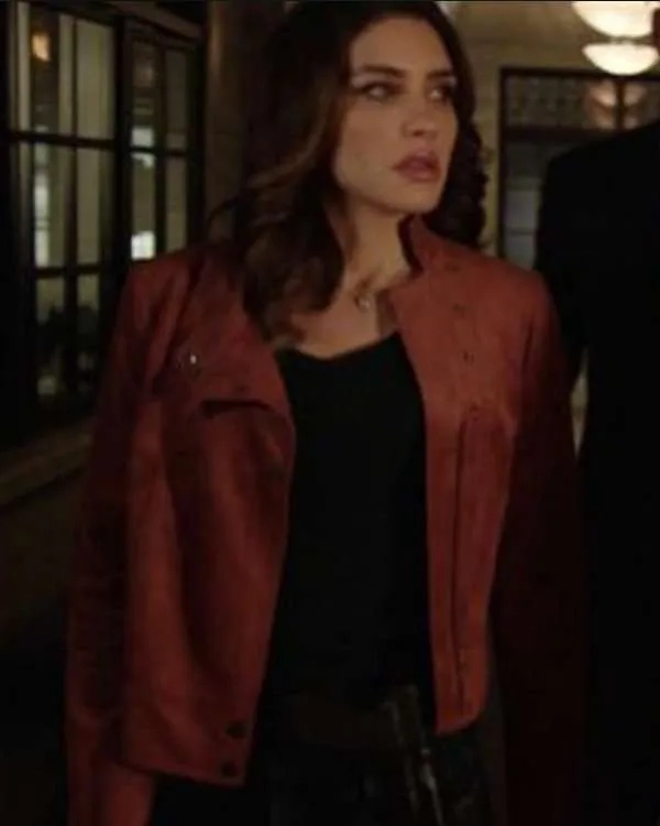 Arrow Dinah Drake Brown Leather Jacket