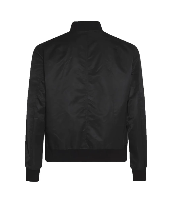 Anaheim Ducks Lightweight Full-Zip Black Nylon Bomber Jacket