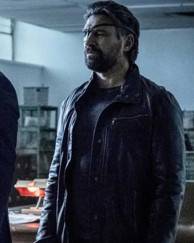 Arrow Slade Wilson Leather Jacket