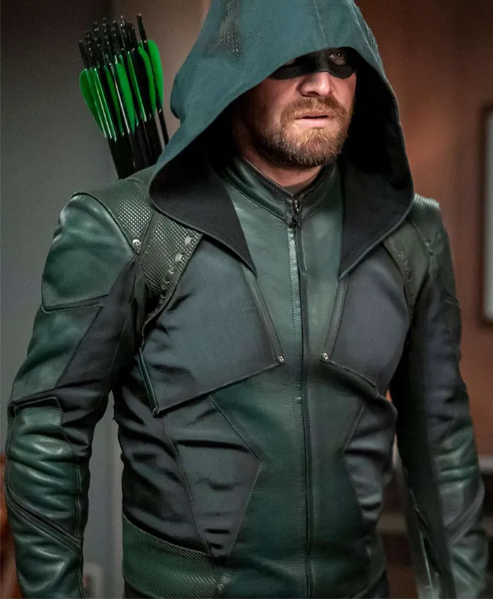 Arrow Crisis on Infinite Earths Green Jacket