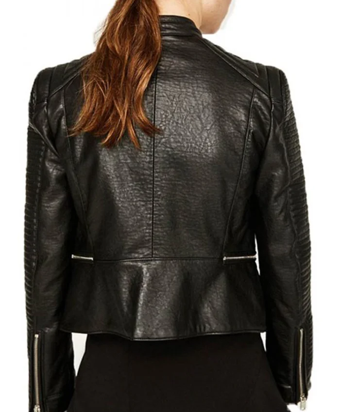 Arrow Season 6 Juliana Harkavy Leather Jacket