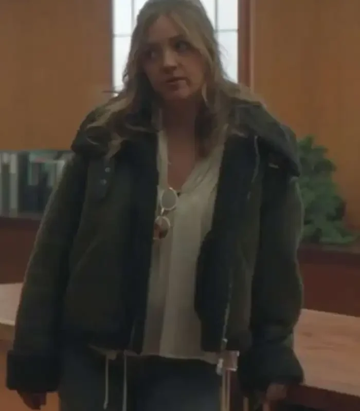 All Her Fault Lia Irvine Shearling Leather Jacket
