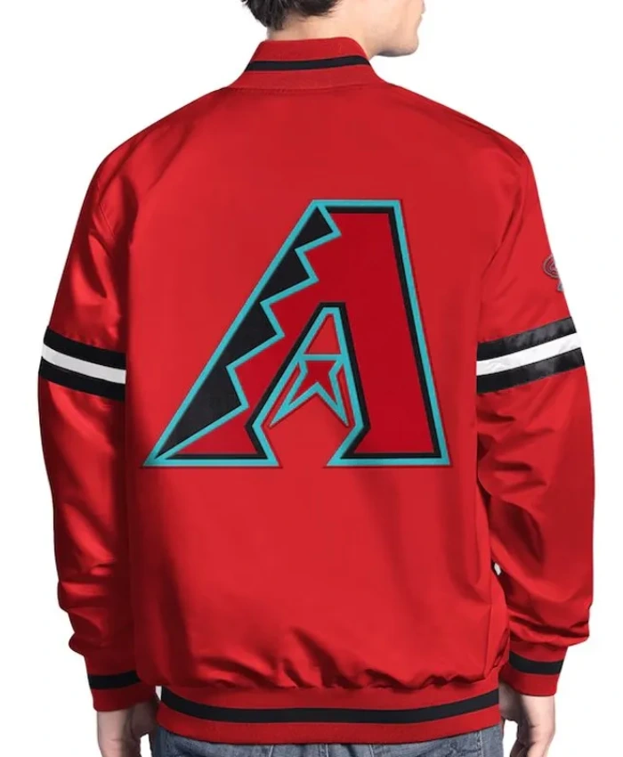 Arizona Diamondbacks Scout Varsity Satin Jacket