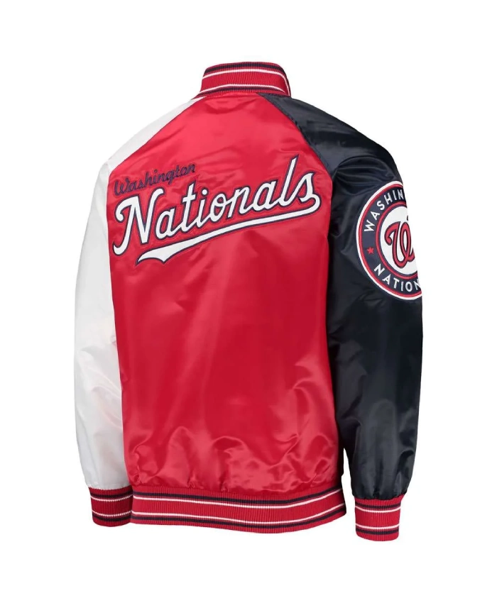 Washington Nationals Reliever Satin Jacket
